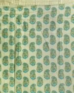 Paisley Print Chanderi Saree - Image 4