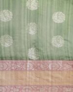 Saree with Floral Woven Motifs - Image 2