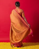 Women Printed Silk Saree - Image 3