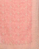Women Embroidered Saree with Blouse Piece - Image 4